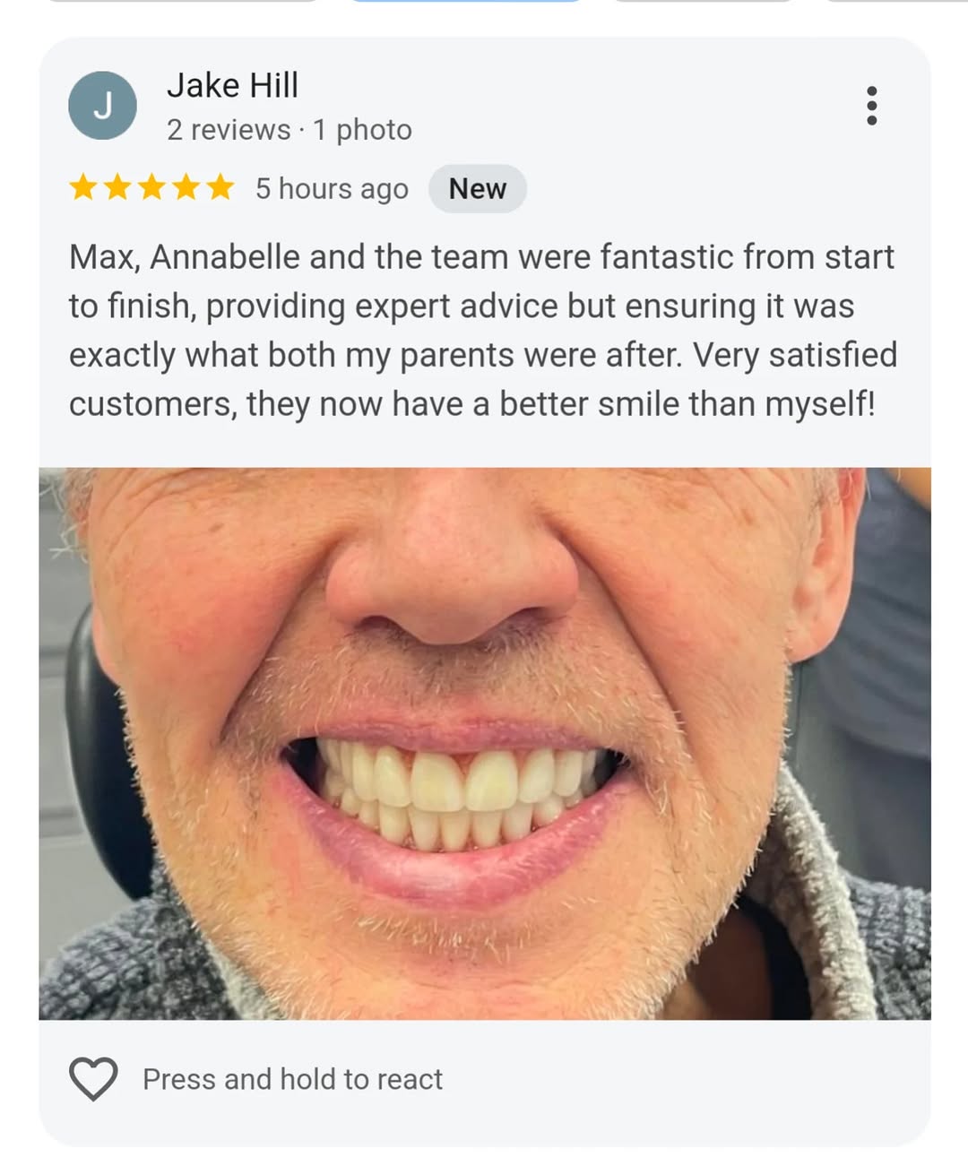 A thank you from our Wimbledon patients